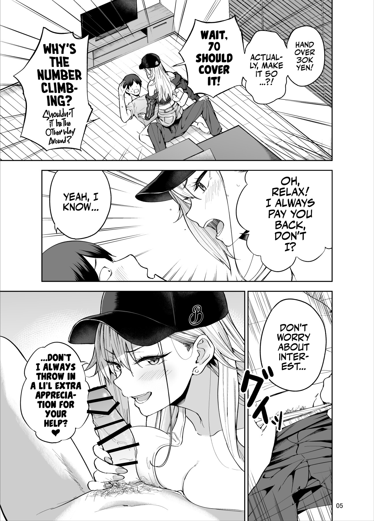 Hentai Manga Comic-A Slutty Gyaru Exchanges Sex for Casino Coins!-Read-6